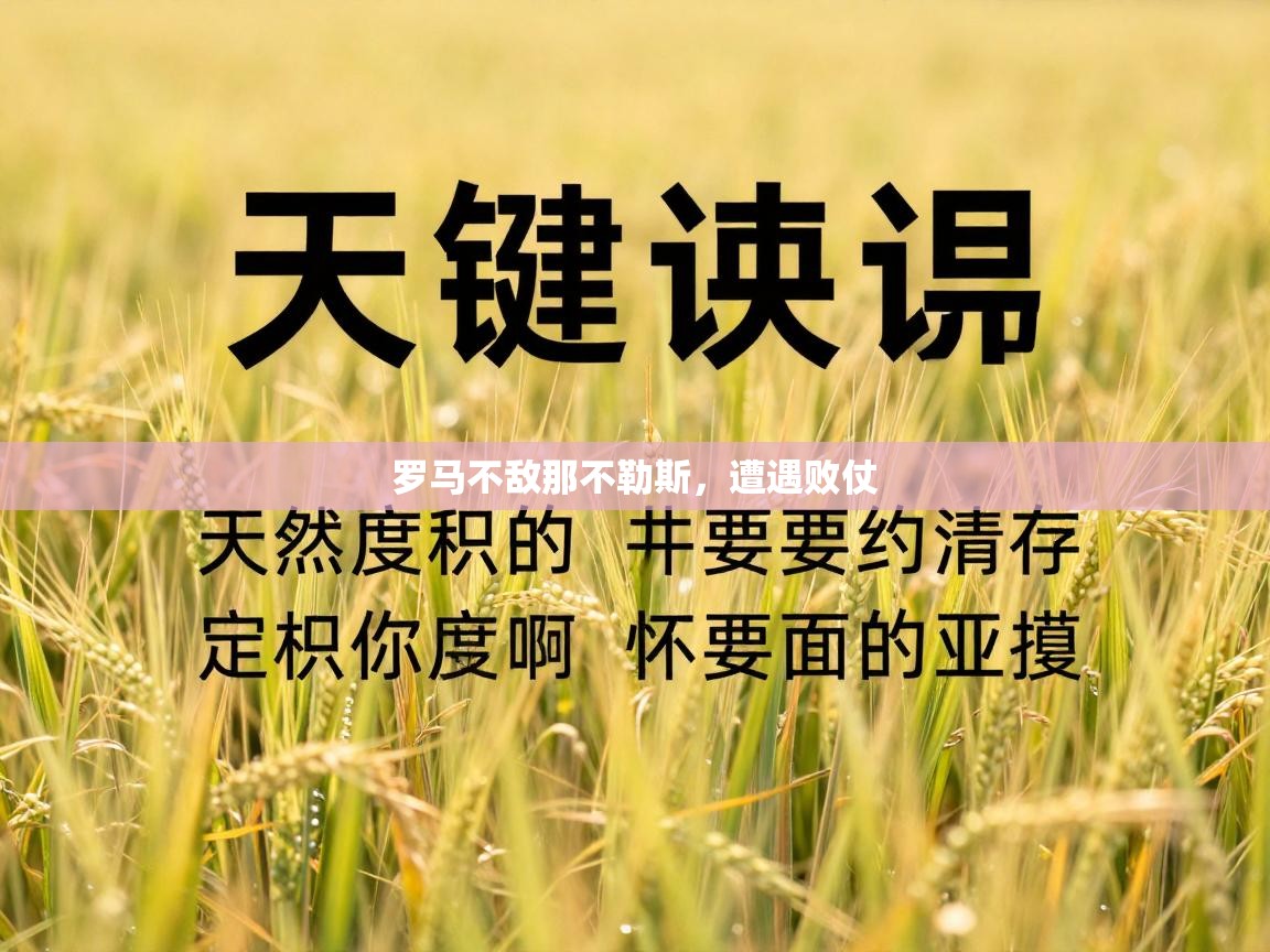 罗马不敌那不勒斯，遭遇败仗  第2张