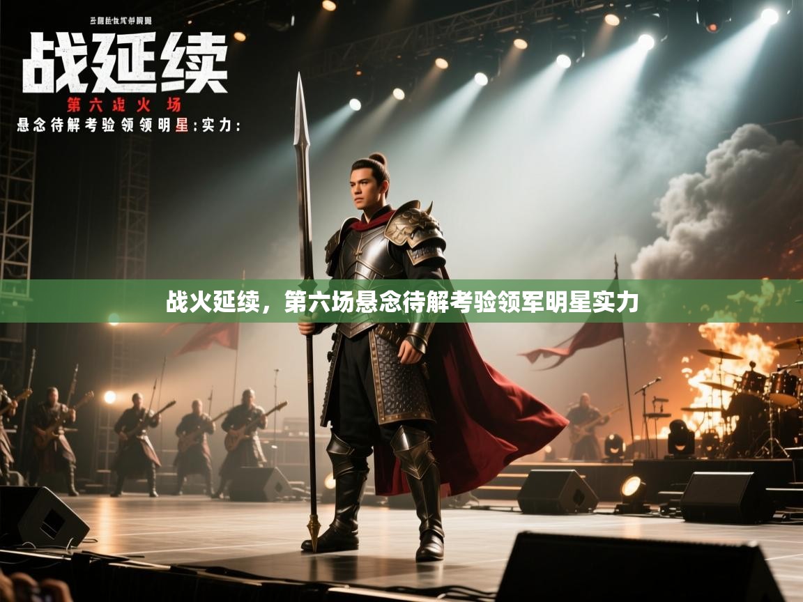 战火延续，第六场悬念待解考验领军明星实力  第2张
